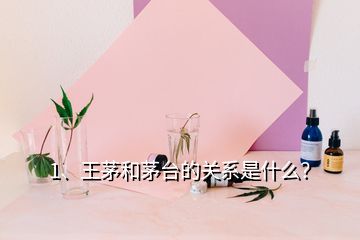 1、王茅和茅臺(tái)的關(guān)系是什么？