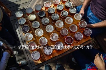 1、俄羅斯白酒伏特加與中國(guó)白酒相比哪個(gè)更好喝？為什么？