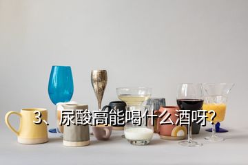 3、尿酸高能喝什么酒呀？