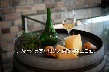 2、為什么感覺有很多人買招商中證白酒？