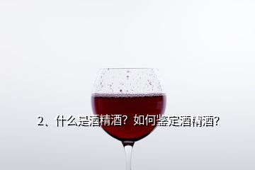 2、什么是酒精酒？如何鑒定酒精酒？