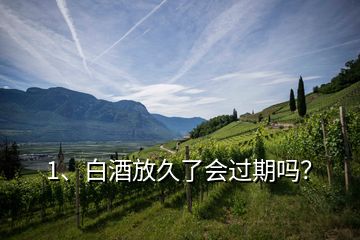1、白酒放久了會過期嗎？