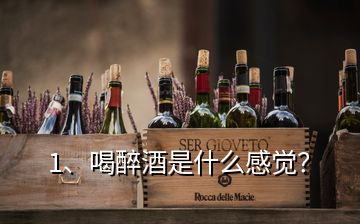 1、喝醉酒是什么感覺？