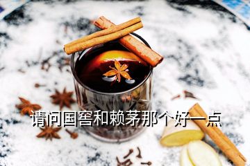 請(qǐng)問國(guó)窖和賴茅那個(gè)好一點(diǎn)