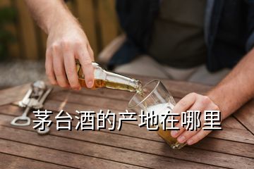 茅臺酒的產(chǎn)地在哪里