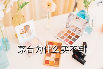 茅臺(tái)為什么買不到