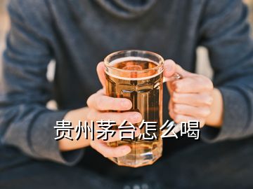 貴州茅臺(tái)怎么喝