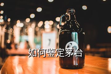 如何鑒定茅臺