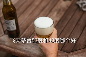 飛天茅臺53度和43度哪個好