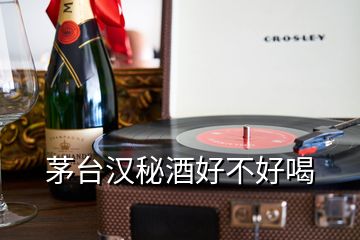 茅臺(tái)漢秘酒好不好喝