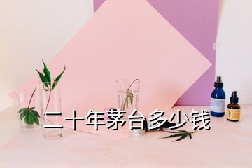 二十年茅臺(tái)多少錢