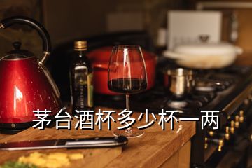 茅臺酒杯多少杯一兩