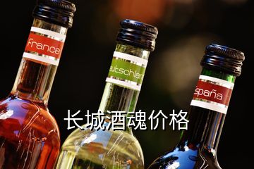 長(zhǎng)城酒魂價(jià)格