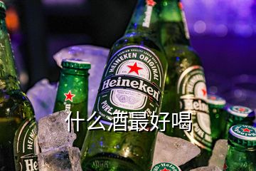 什么酒最好喝