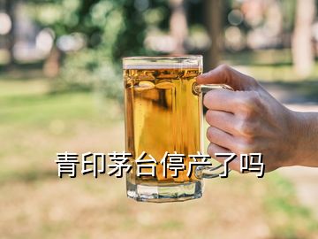 青印茅臺停產(chǎn)了嗎