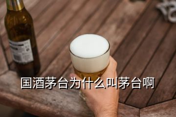 國酒茅臺為什么叫茅臺啊