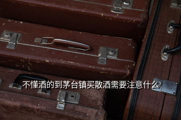 不懂酒的到茅臺鎮(zhèn)買散酒需要注意什么