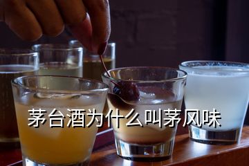 茅臺酒為什么叫茅風(fēng)味