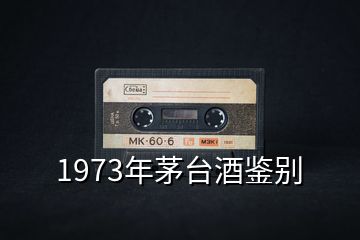 1973年茅臺酒鑒別