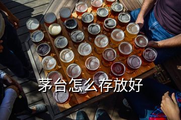 茅臺(tái)怎么存放好