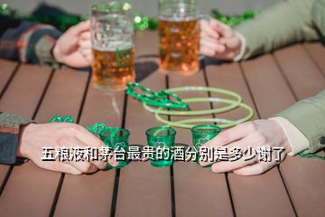 五糧液和茅臺最貴的酒分別是多少謝了