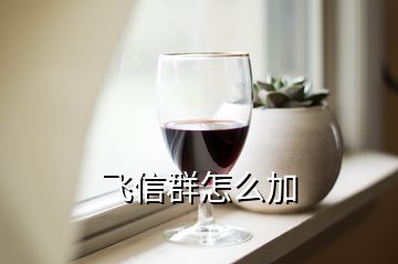 飛信群怎么加