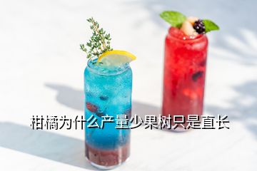 柑橘為什么產(chǎn)量少果樹只是直長