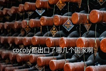 cocoly都出口了哪幾個(gè)國(guó)家啊