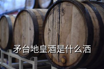 矛臺地皇酒是什么灑