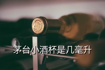 茅臺(tái)小酒杯是幾毫升