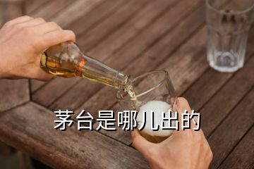 茅臺(tái)是哪兒出的