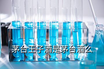 茅臺王子酒是茅臺酒么