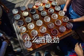 什么酒最勁