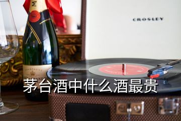 茅臺酒中什么酒最貴