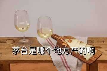 茅臺是哪個地方產(chǎn)的啊