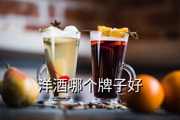 洋酒哪個牌子好