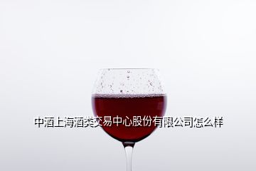 中酒上海酒類交易中心股份有限公司怎么樣