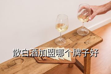 散白酒加盟哪個(gè)牌子好