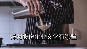 洋河股份企業(yè)文化有哪些