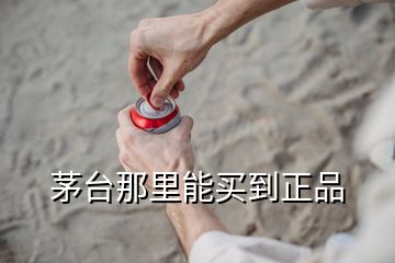 茅臺(tái)那里能買(mǎi)到正品