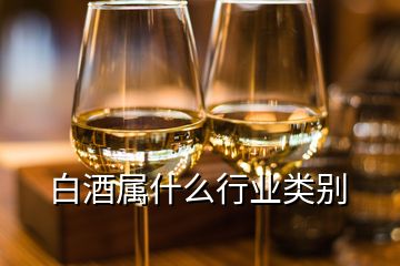 白酒屬什么行業(yè)類別