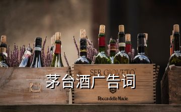 茅臺酒廣告詞