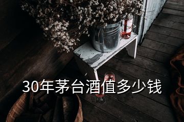 30年茅臺(tái)酒值多少錢