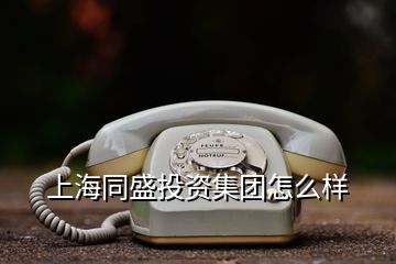 上海同盛投資集團怎么樣