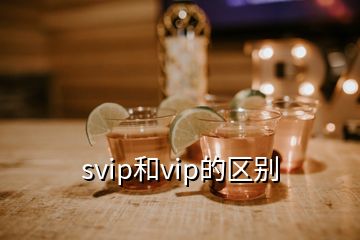 svip和vip的區(qū)別