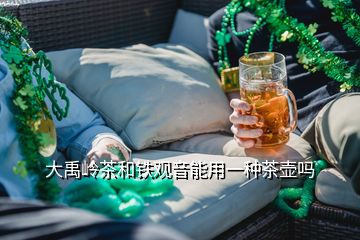 大禹嶺茶和鐵觀音能用一種茶壺嗎