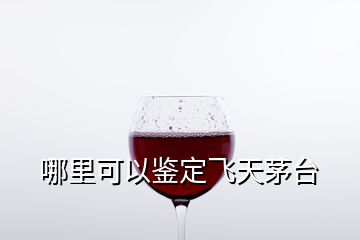 哪里可以鑒定飛天茅臺