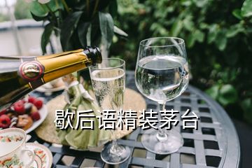 歇后語精裝茅臺(tái)