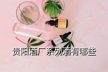 貴陽酒廠系列酒有哪些