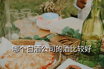 哪個白酒公司的酒比較好